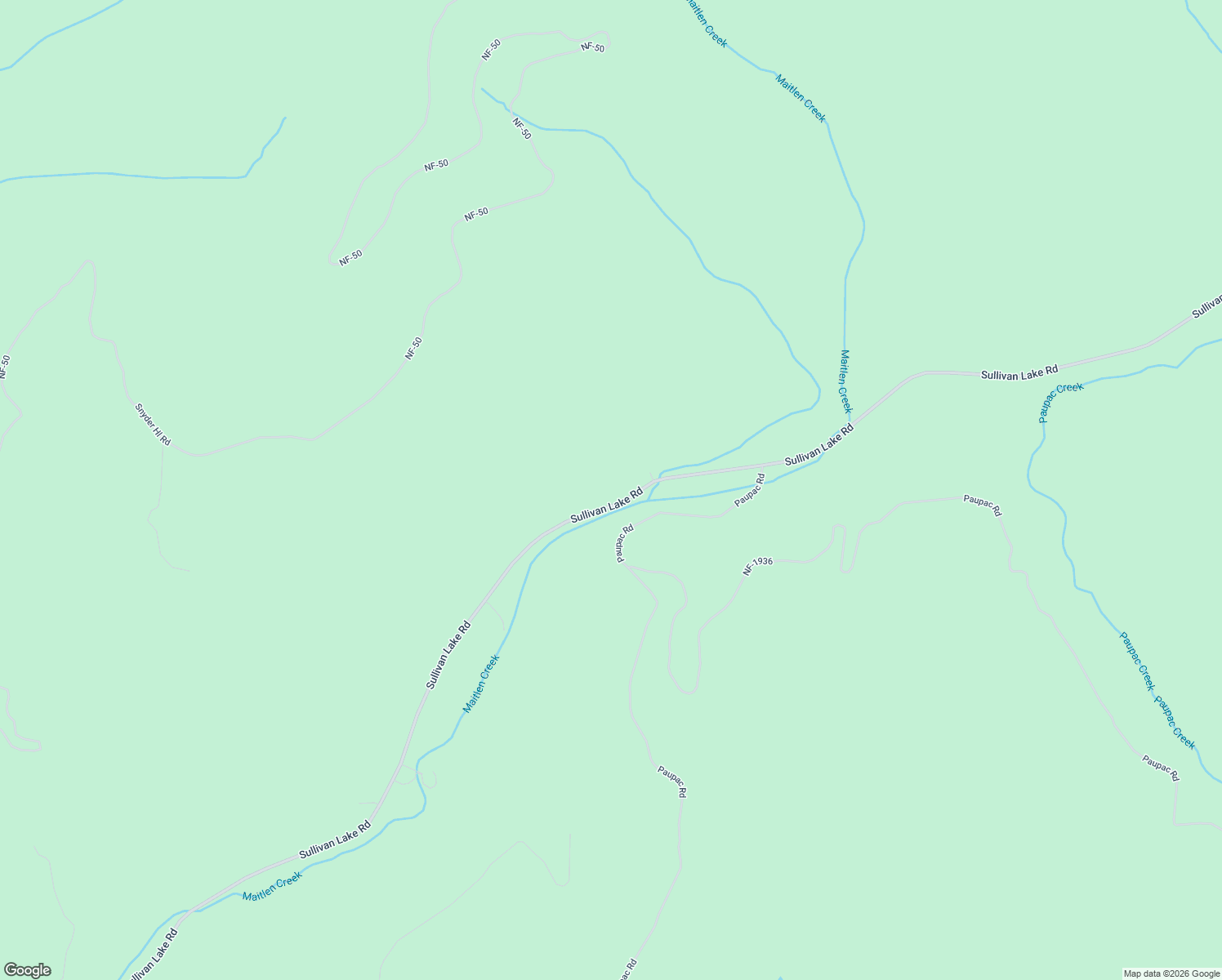 map of restaurants, bars, coffee shops, grocery stores, and more near 4361 Sullivan Lake Road in Ione