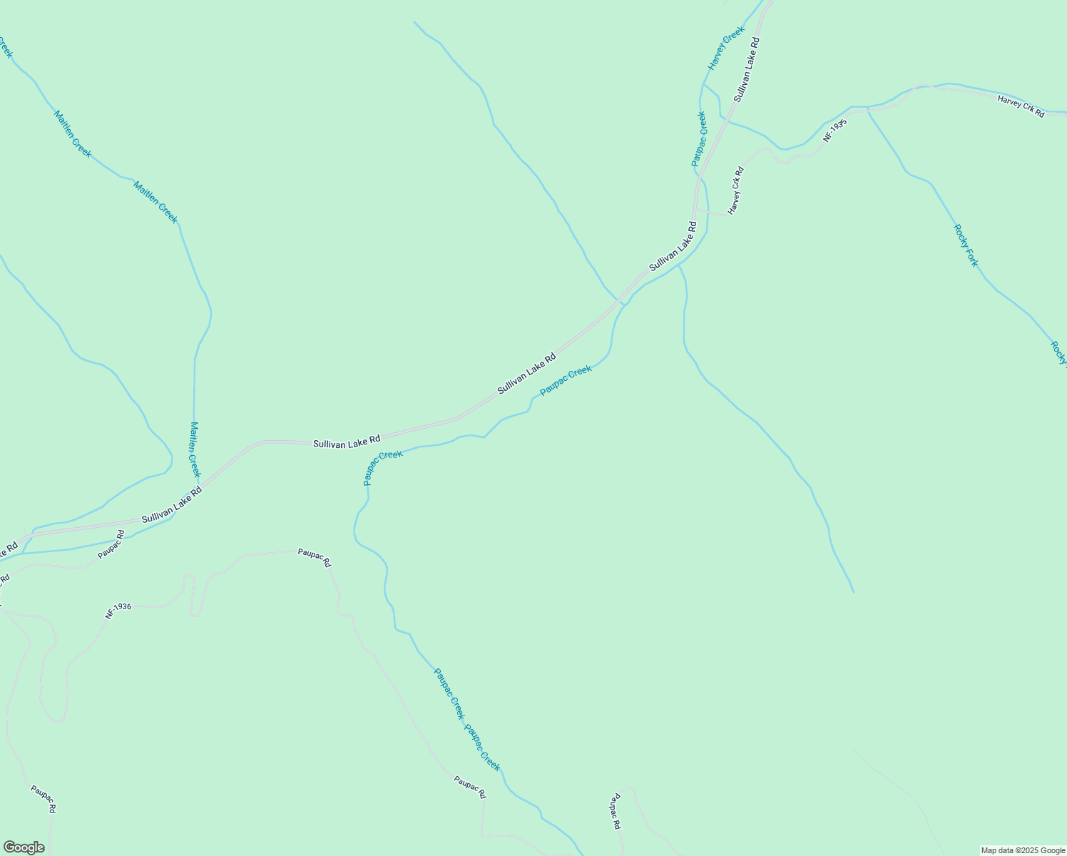 map of restaurants, bars, coffee shops, grocery stores, and more near 5692 Sullivan Lake Road in Ione