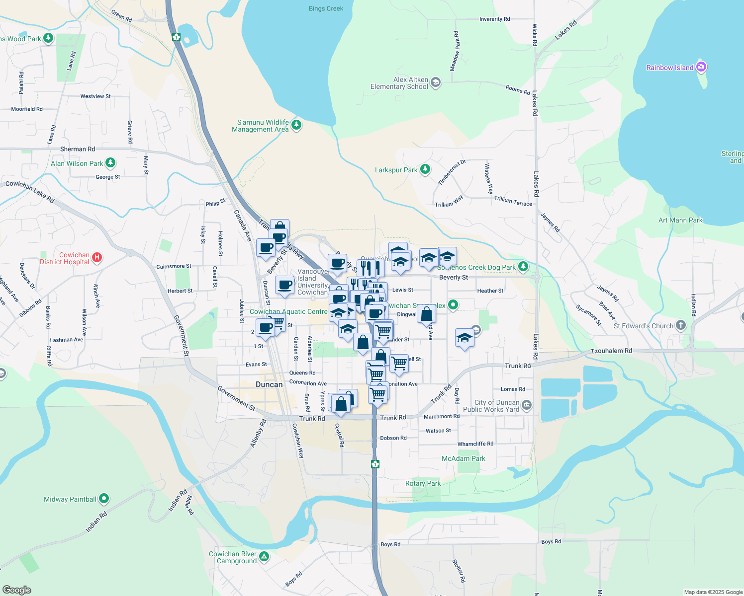 5864 York Road, North Cowichan BC Walk Score