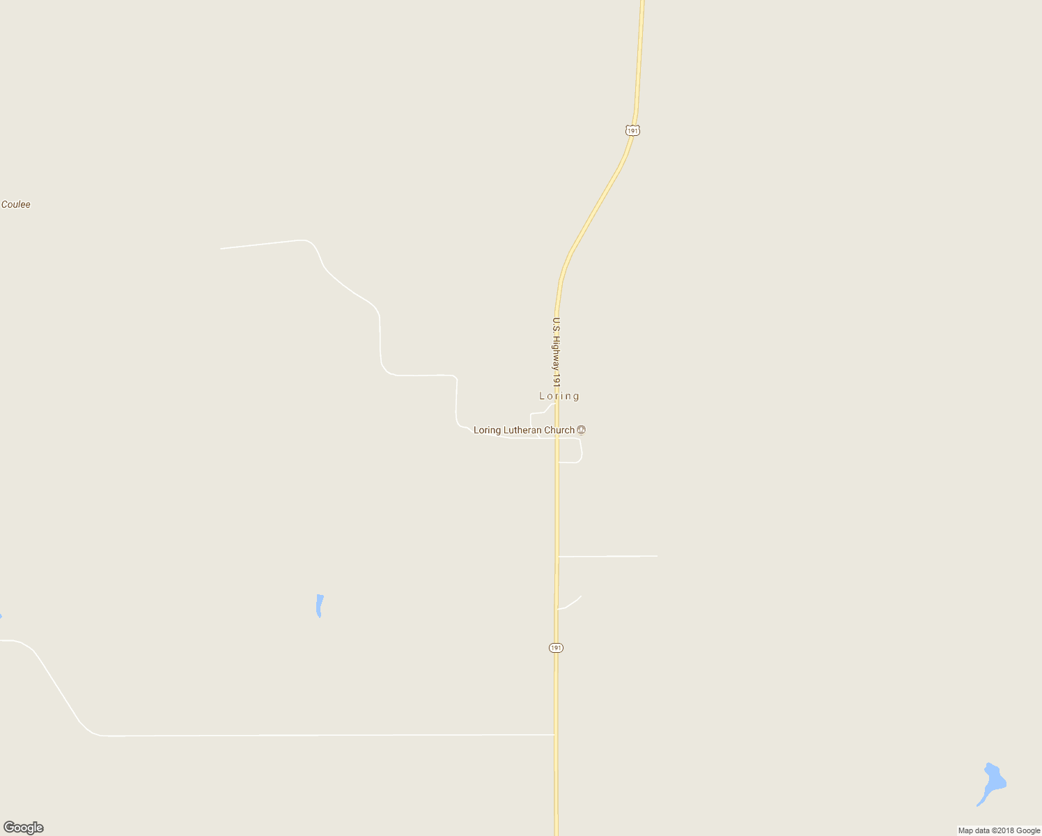 map of restaurants, bars, coffee shops, grocery stores, and more near 195 Main Street in Loring