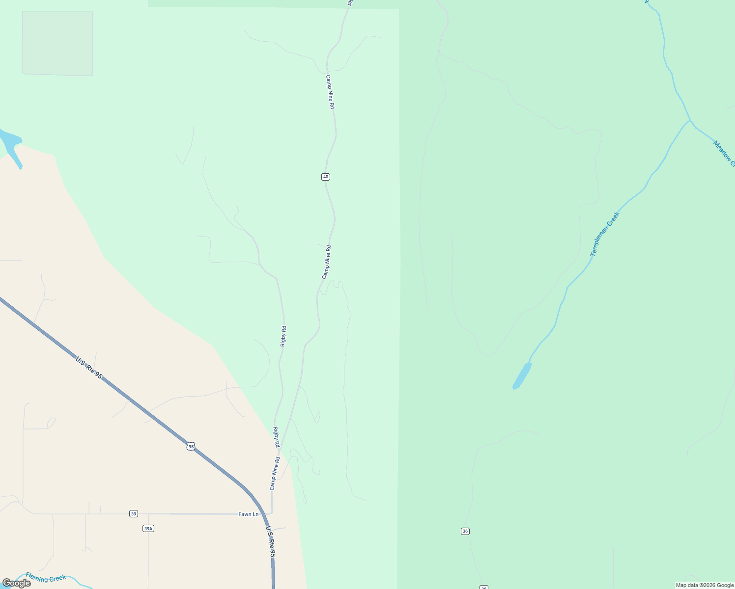 map of restaurants, bars, coffee shops, grocery stores, and more near 263 Birdpoint Road in Bonners Ferry