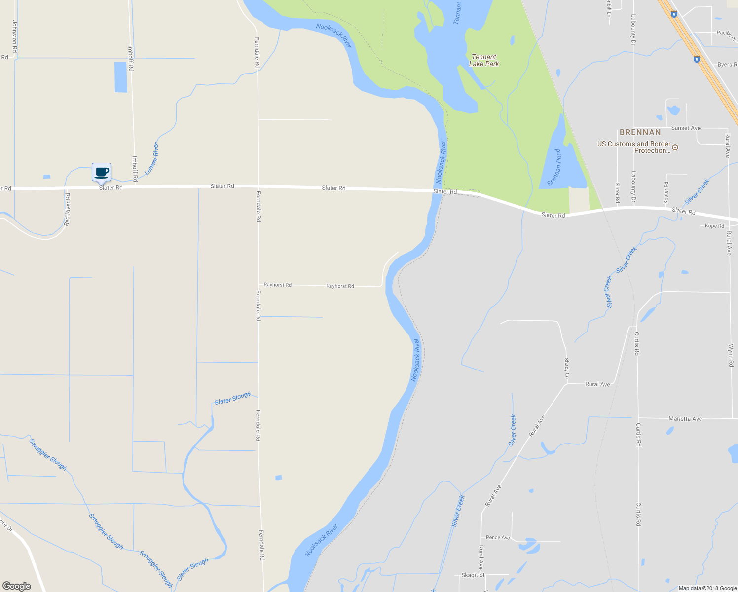 map of restaurants, bars, coffee shops, grocery stores, and more near 1961 Rayhorst Road in Ferndale