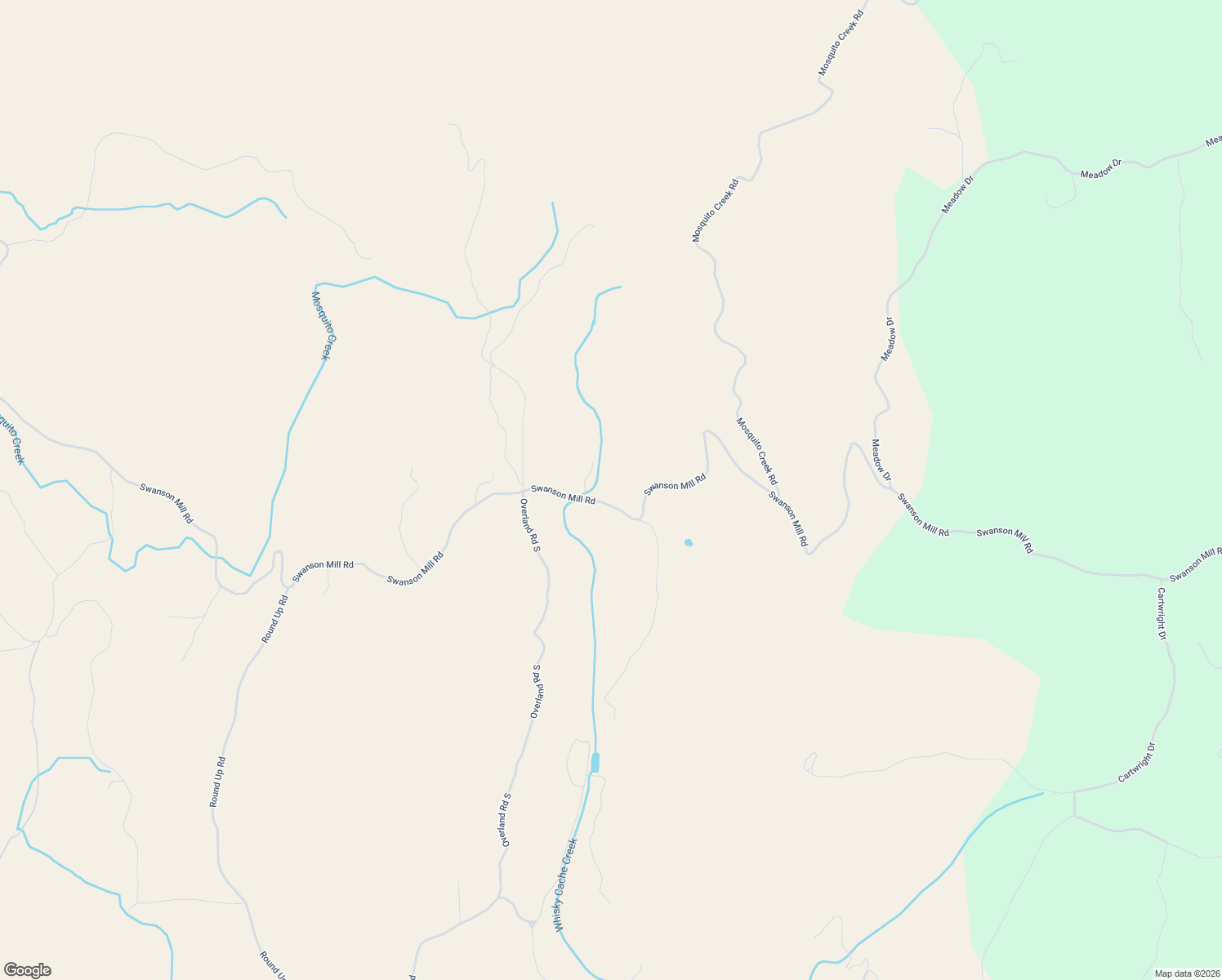 map of restaurants, bars, coffee shops, grocery stores, and more near 367 Swanson Mill Road in Oroville