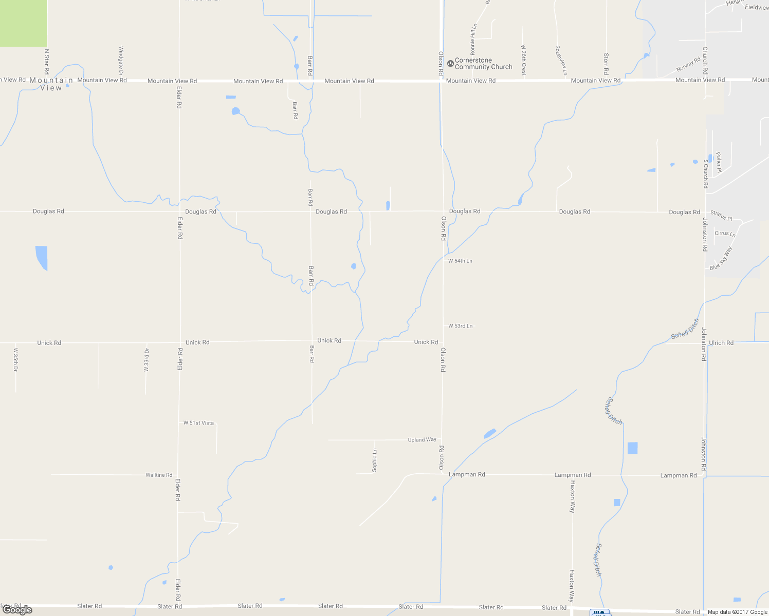 map of restaurants, bars, coffee shops, grocery stores, and more near 2988 Unick Road in Ferndale