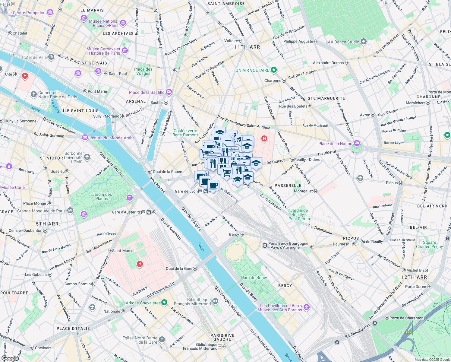 19 Rue PaulHenri Grauwin, Paris IdF Walk Score