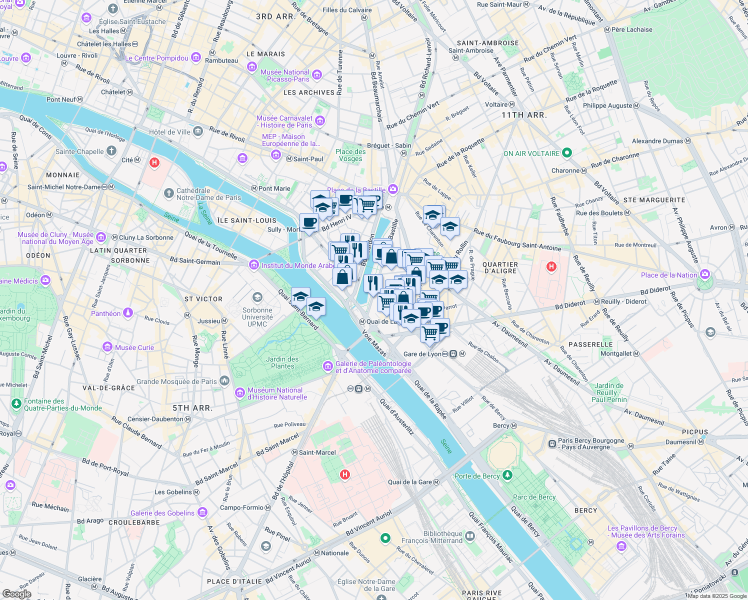 10 Boulevard de la Bastille, Paris IDF - Walk Score