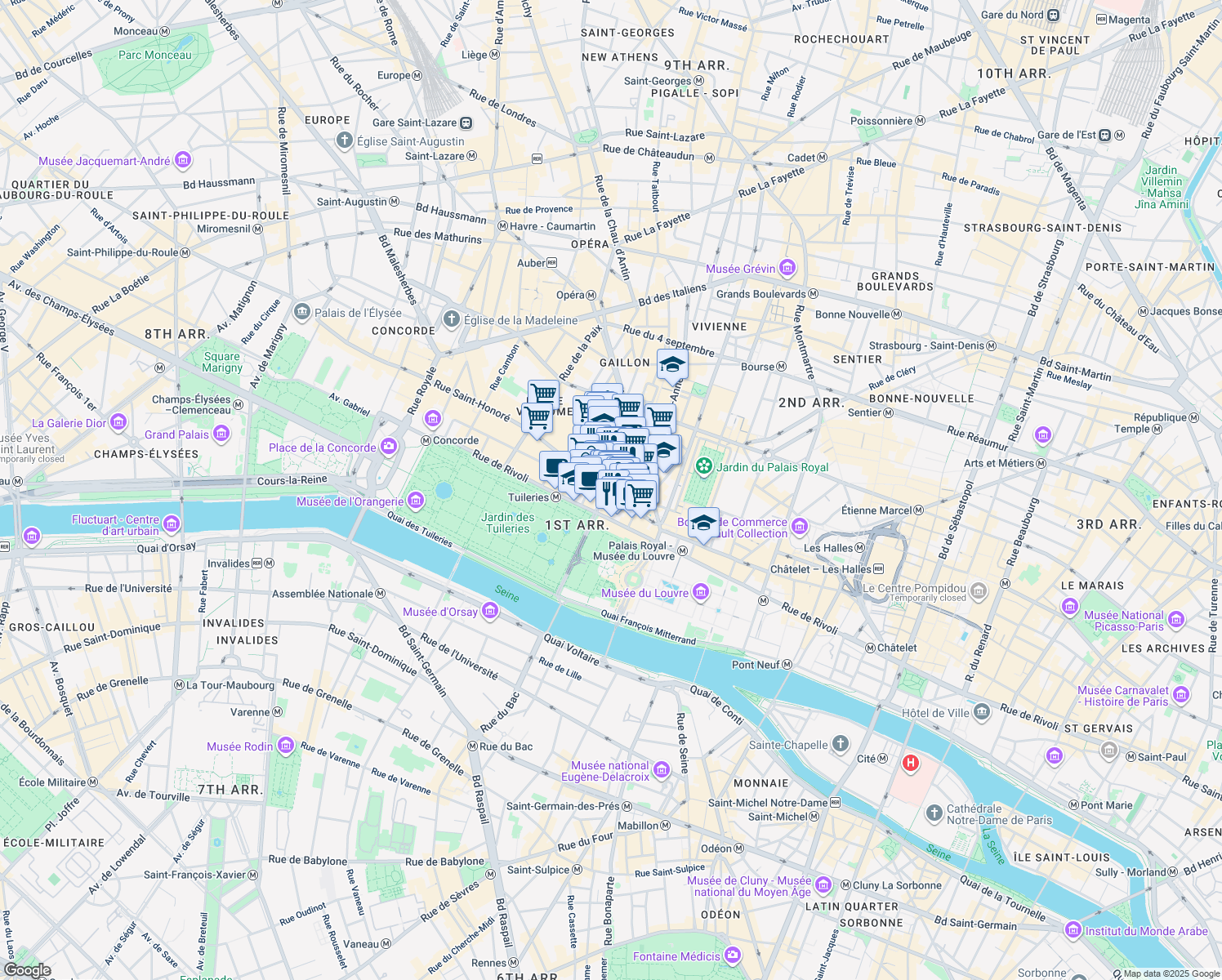 280 Rue SaintHonoré, Paris IdF Walk Score