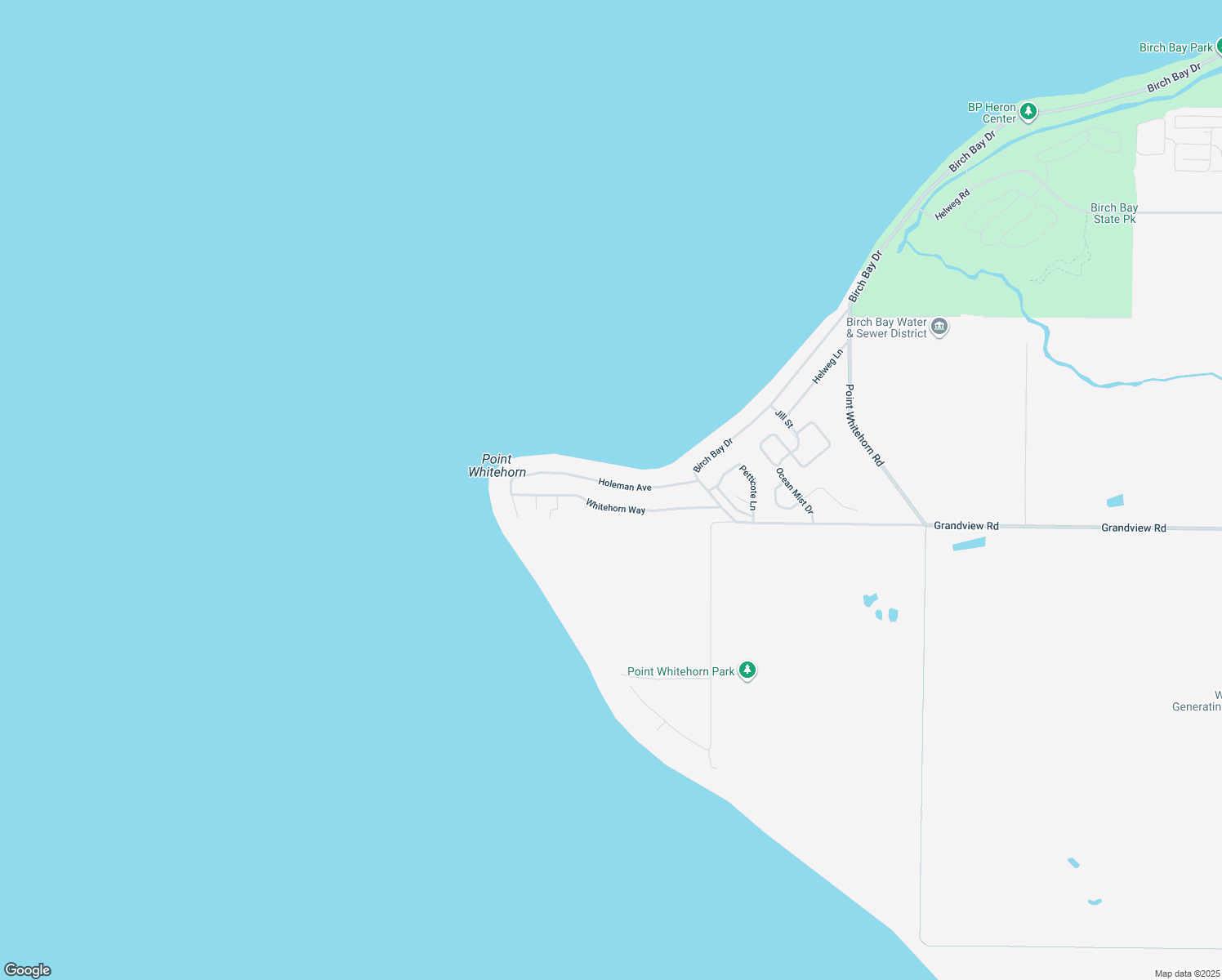 map of restaurants, bars, coffee shops, grocery stores, and more near 6920 Holeman Avenue in Blaine