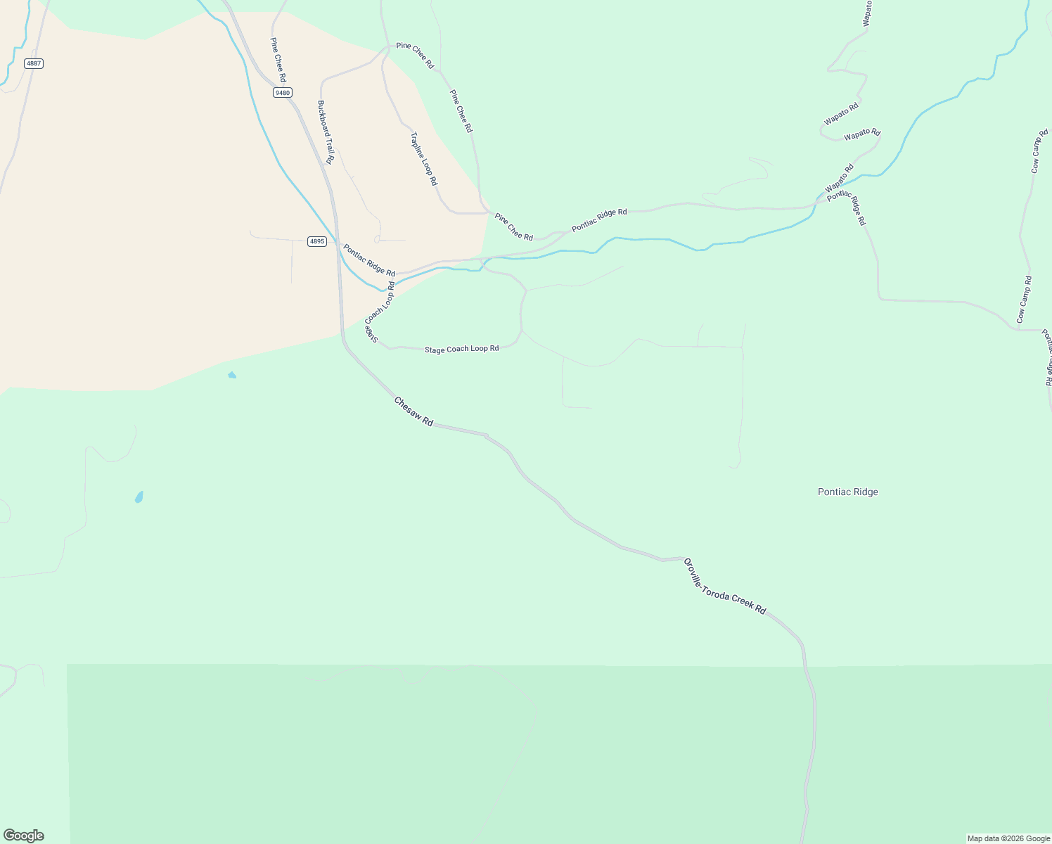 map of restaurants, bars, coffee shops, grocery stores, and more near 25 Miners Ridge Road in Oroville