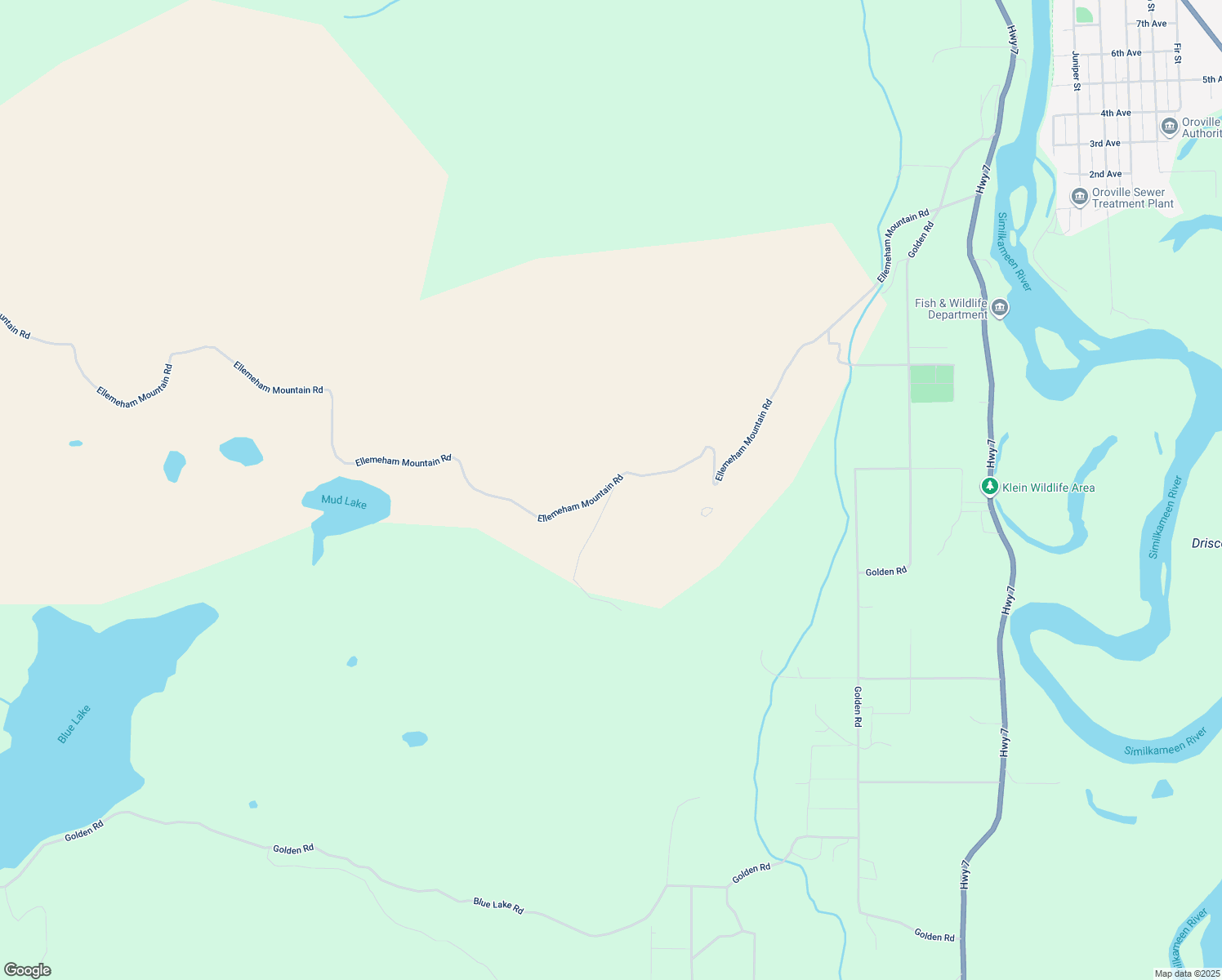 map of restaurants, bars, coffee shops, grocery stores, and more near 111 Ellemeham Mountain Road in Oroville