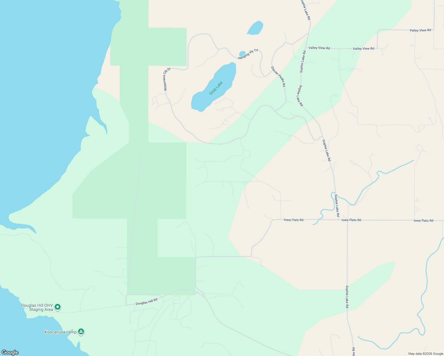 map of restaurants, bars, coffee shops, grocery stores, and more near 576 Koocanusa Estates Drive in Eureka
