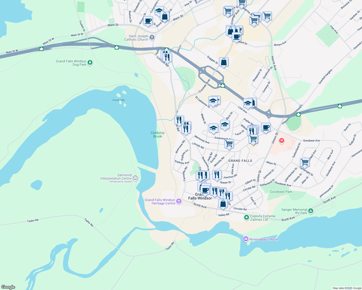 10 Riverview Road, Grand FallsWindsor NL Walk Score