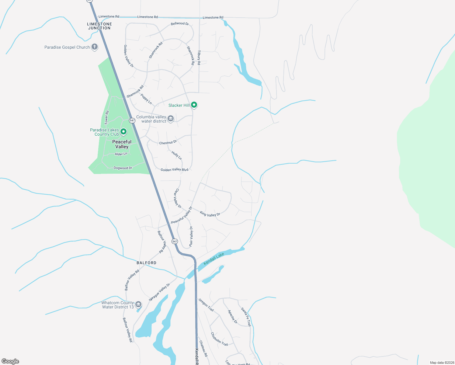 map of restaurants, bars, coffee shops, grocery stores, and more near 891 Ruby Valley Ct in Maple Falls