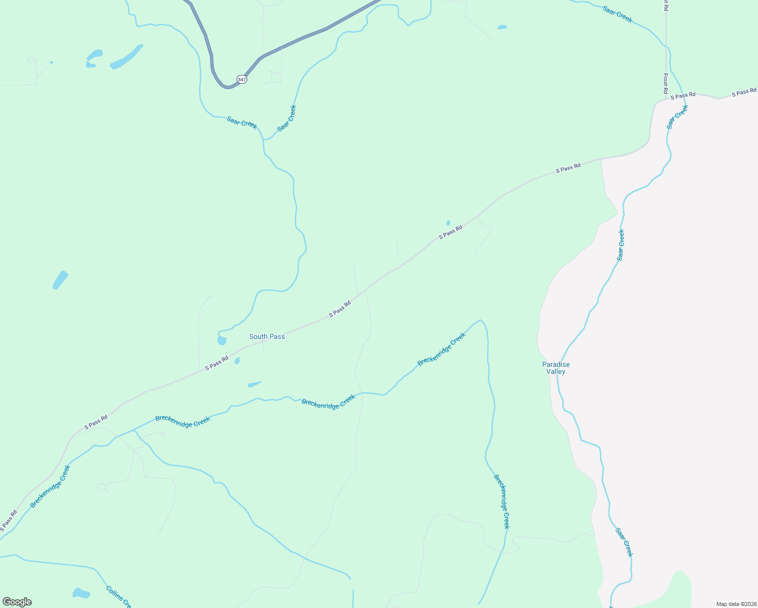 map of restaurants, bars, coffee shops, grocery stores, and more near 5095 South Pass Road in Sumas