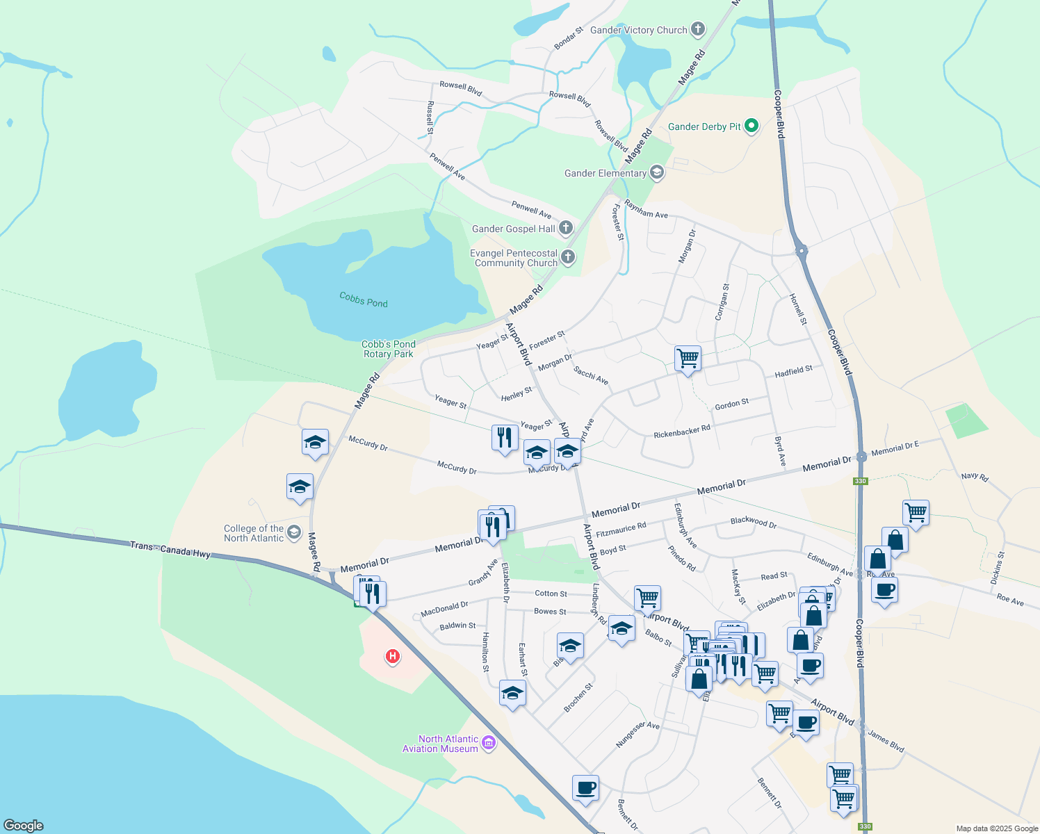 18 Yeager Street, Gander NL Walk Score