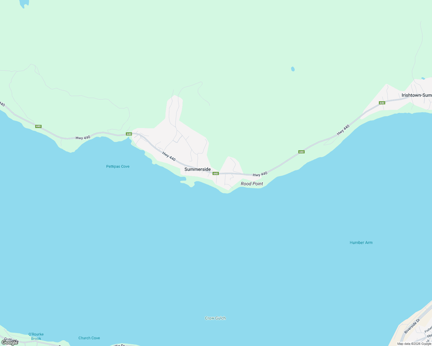 map of restaurants, bars, coffee shops, grocery stores, and more near 382 Newfoundland and Labrador 440 in Massey Drive