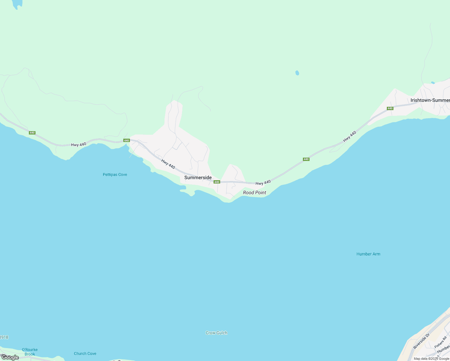 map of restaurants, bars, coffee shops, grocery stores, and more near 382 Newfoundland and Labrador 440 in Massey Drive