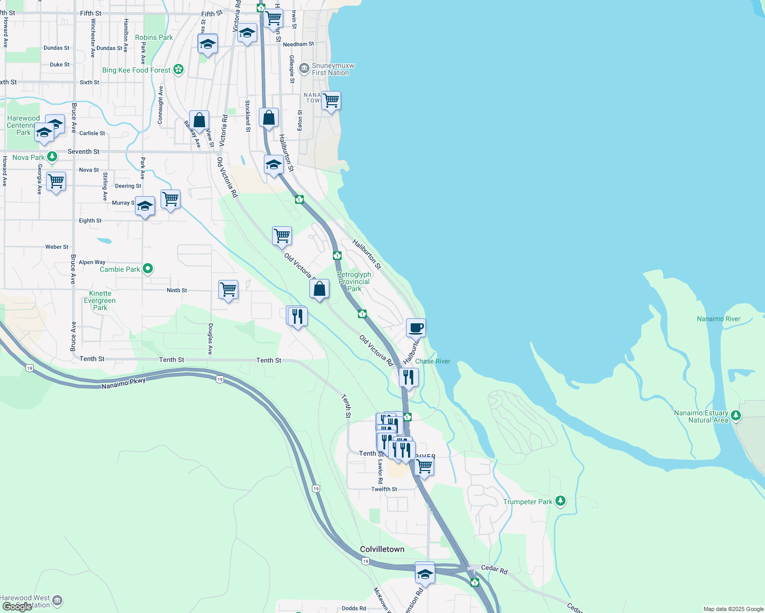 1000 Chase River Road, Nanaimo BC Walk Score