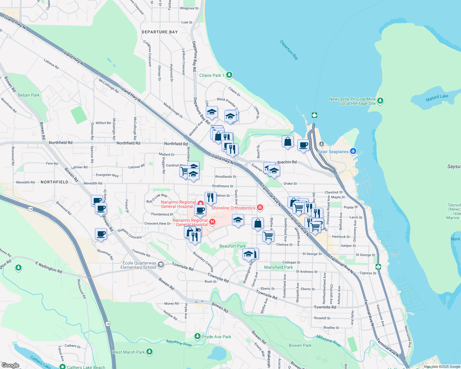 1120 Strathmore Street, Nanaimo BC Walk Score