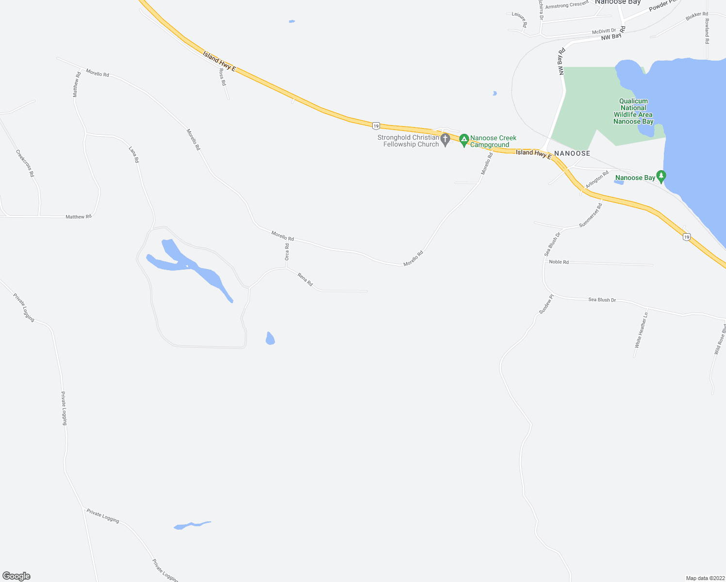 map of restaurants, bars, coffee shops, grocery stores, and more near 2005-2057 Rena Road in Nanoose Bay