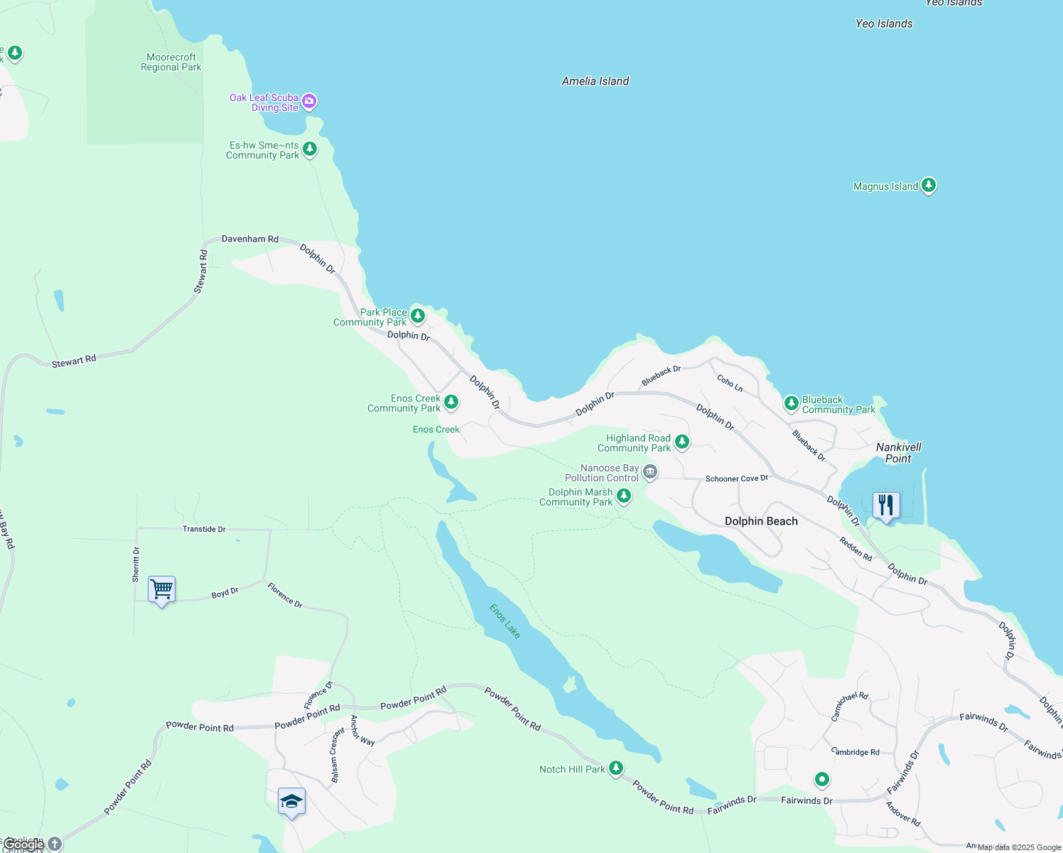 3132 Dolphin Drive, Nanoose Bay BC Walk Score