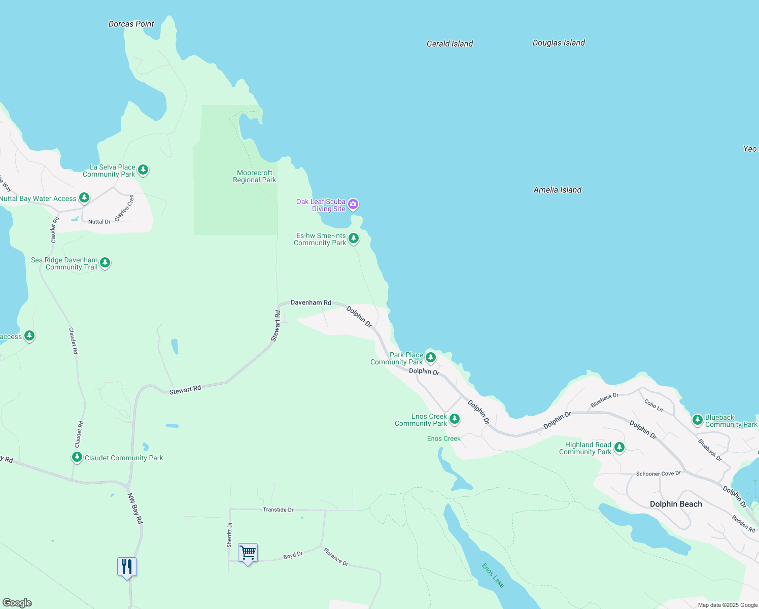 1794 Oak Leaf Drive, Nanoose Bay BC Walk Score