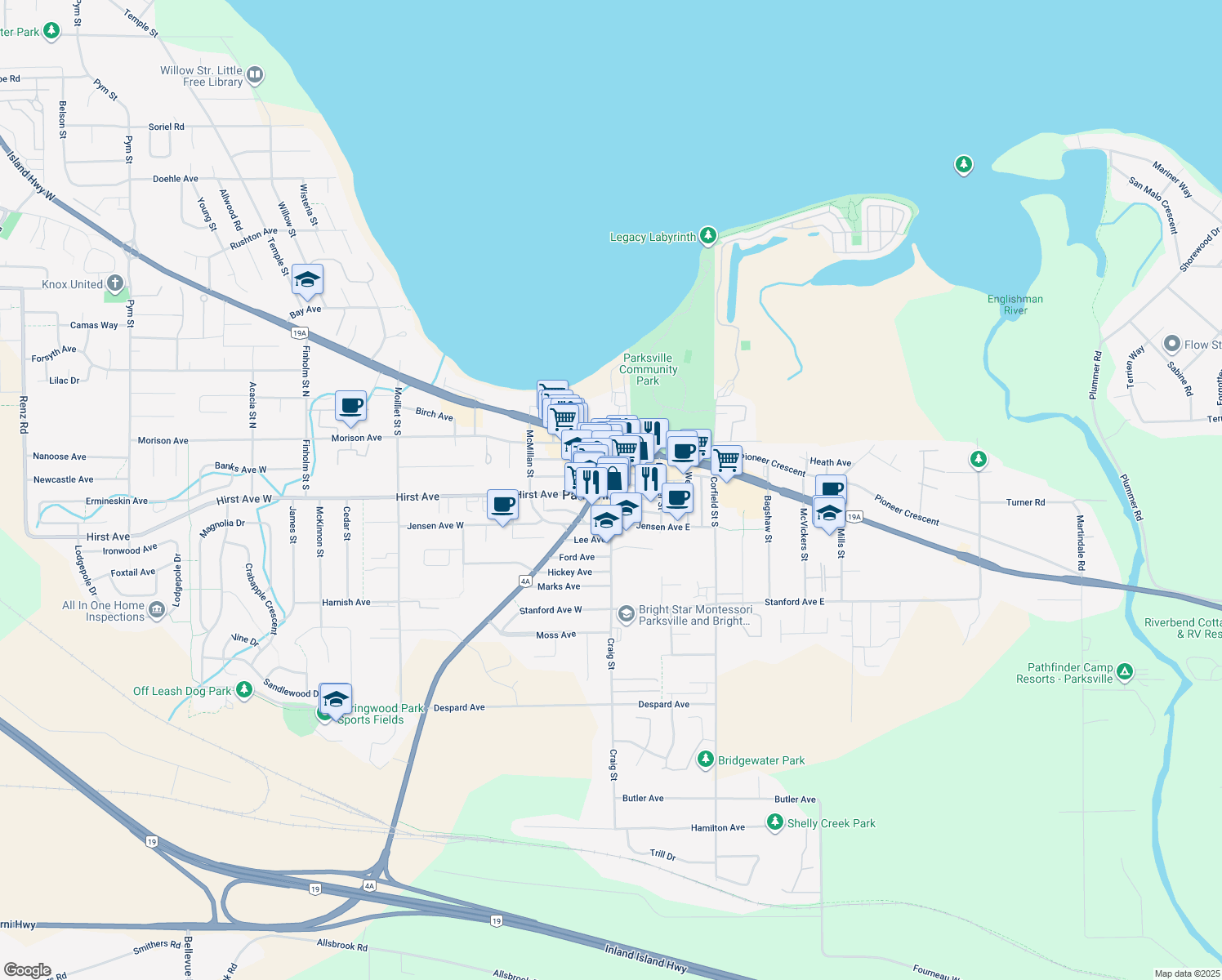 124 Craig Street, Parksville BC Walk Score