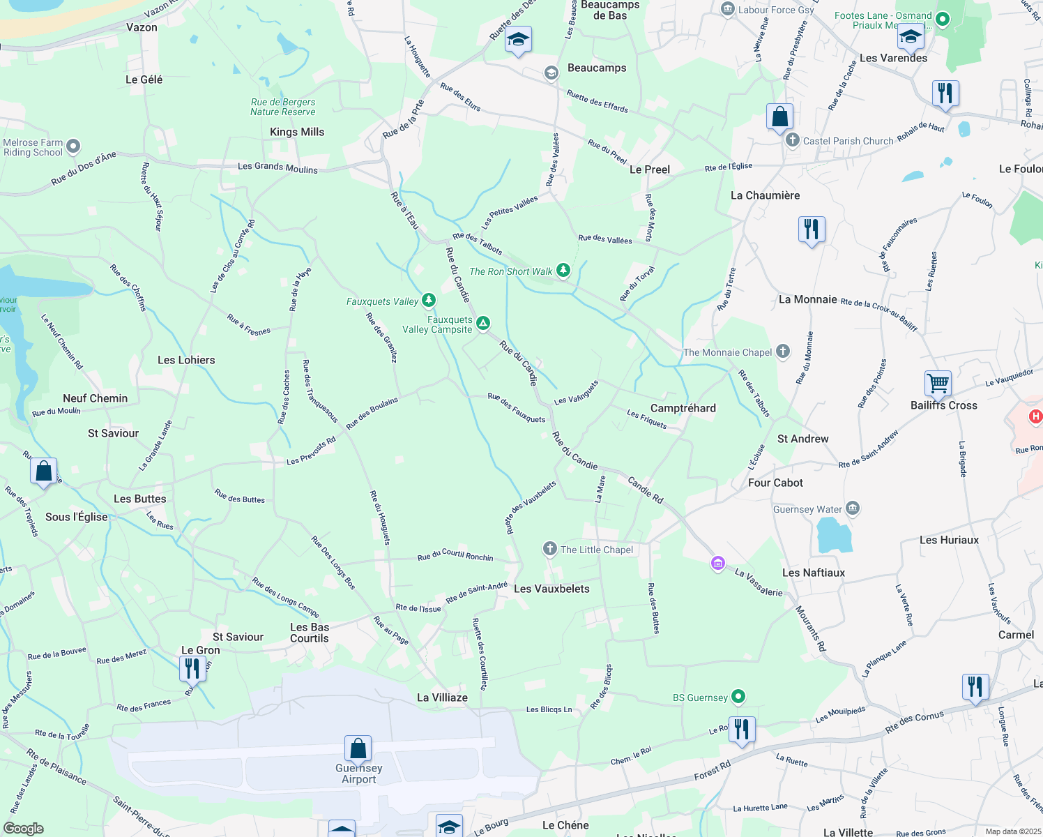map of restaurants, bars, coffee shops, grocery stores, and more near in 