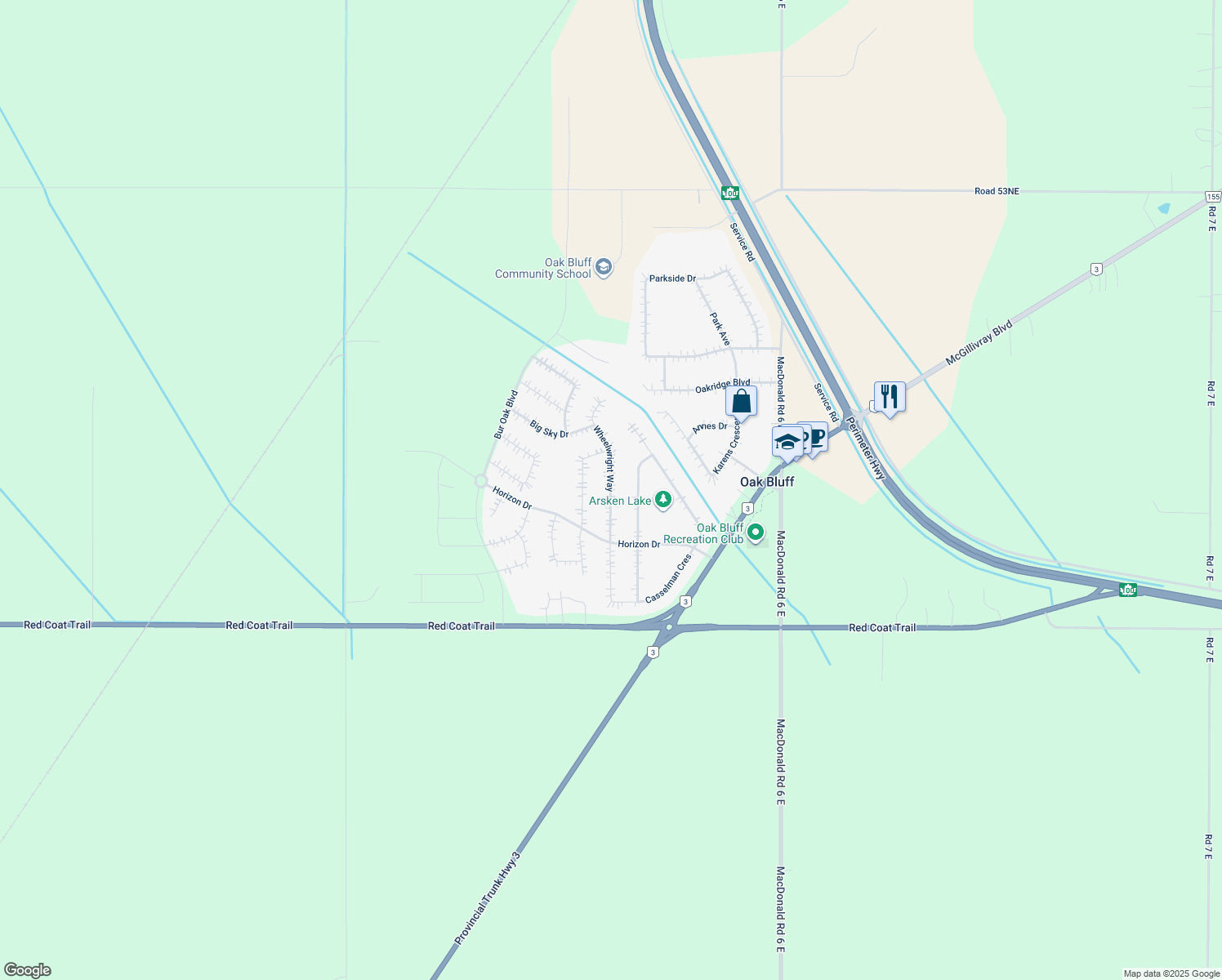 16 Wheelwright Way, Oak Bluff MB Walk Score