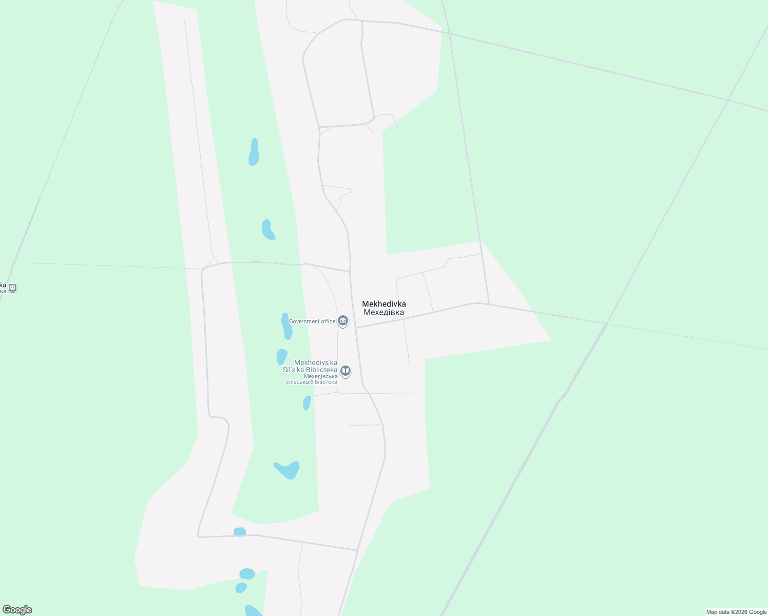 map of restaurants, bars, coffee shops, grocery stores, and more near in Mekhedivka