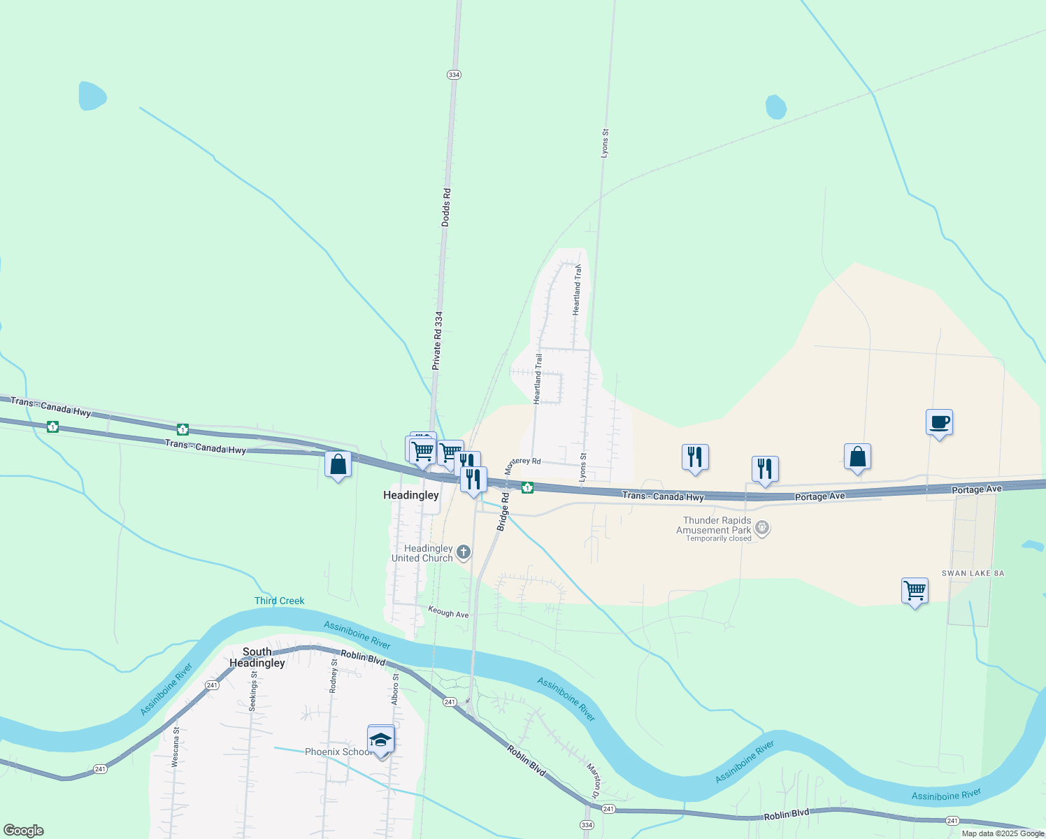 Headingley Street, Headingley MB Walk Score