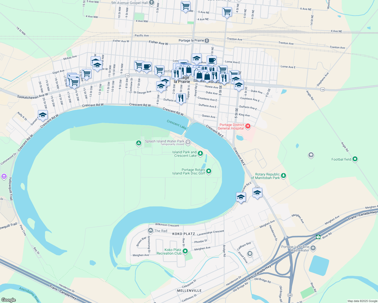 245 Royal Road South, Portage la Prairie MB Walk Score