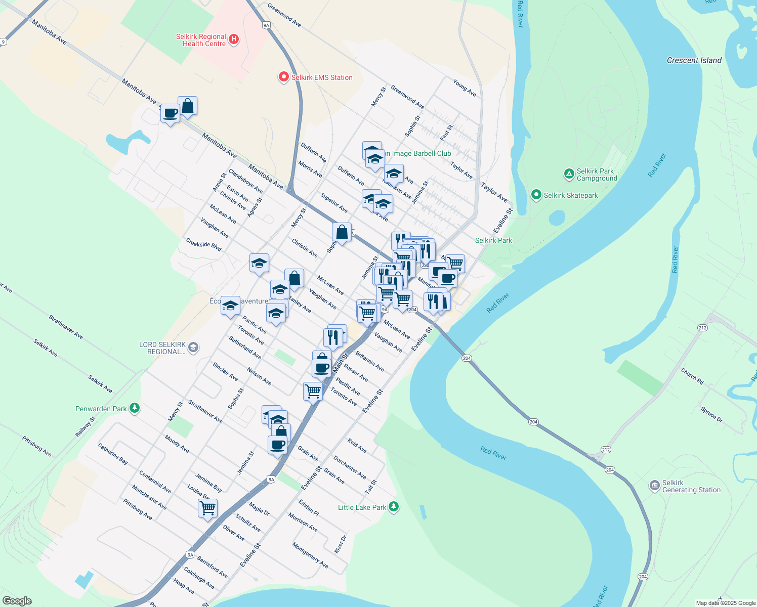 301 McLean Avenue, Selkirk MB Walk Score