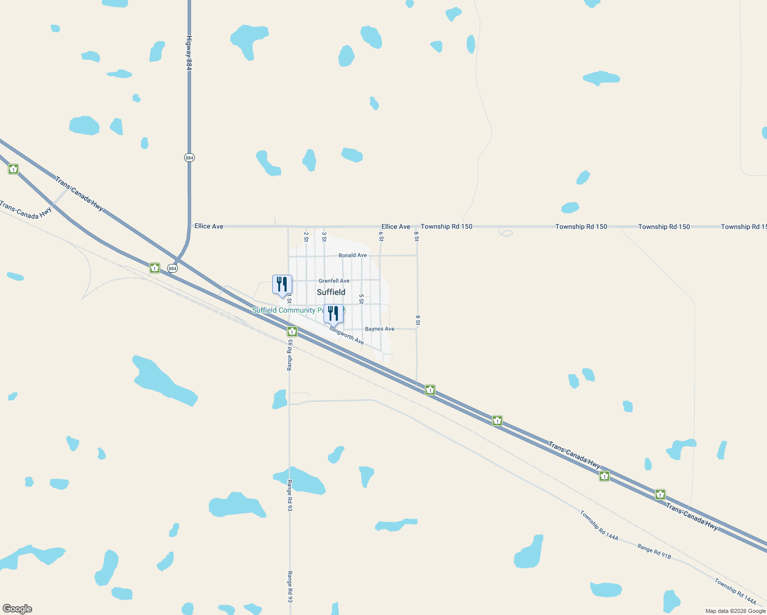 map of restaurants, bars, coffee shops, grocery stores, and more near 356 6 Street in Ralston