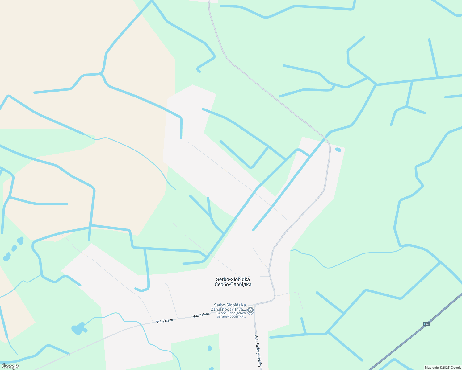 map of restaurants, bars, coffee shops, grocery stores, and more near in Yablunivka