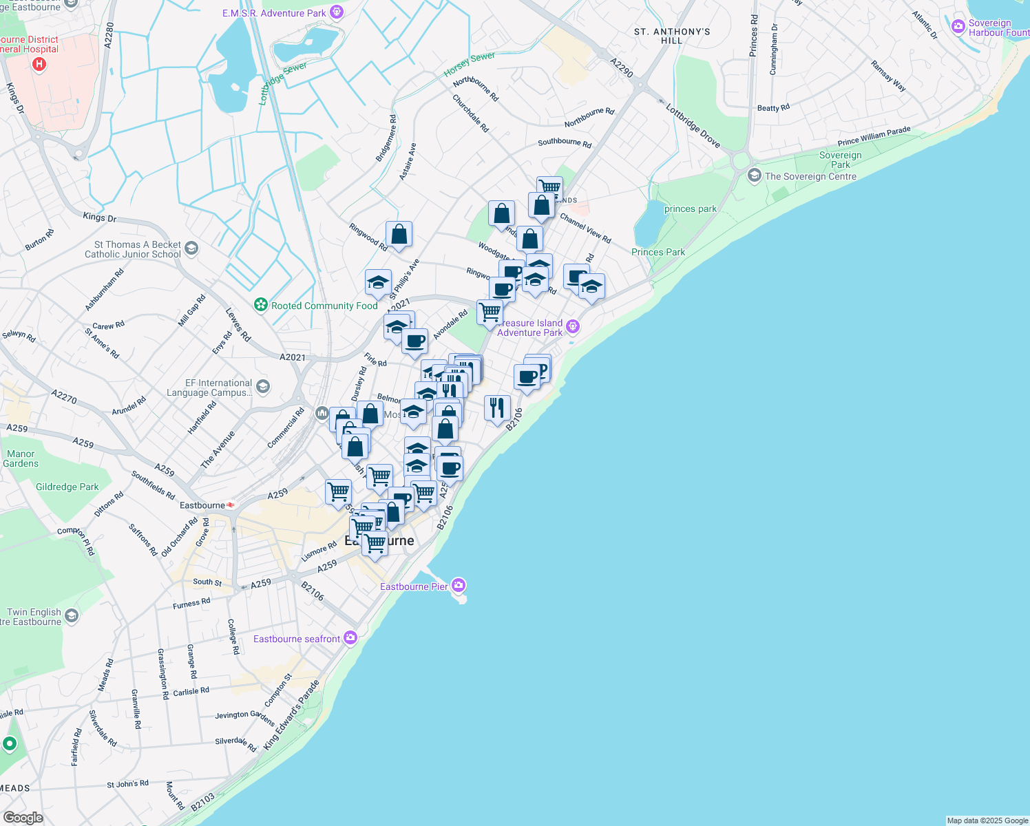 8 Rylstone Road, East Sussex England Walk Score