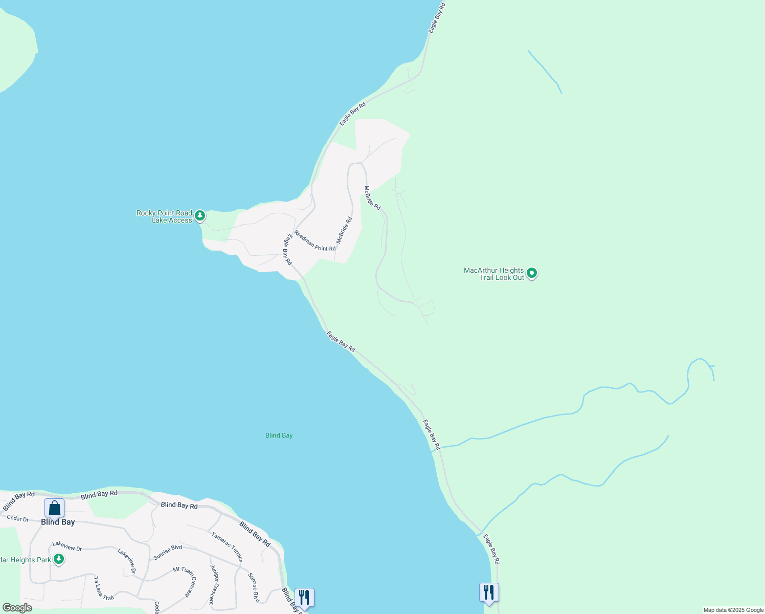 3055 Lake Vista Drive, Blind Bay BC Walk Score