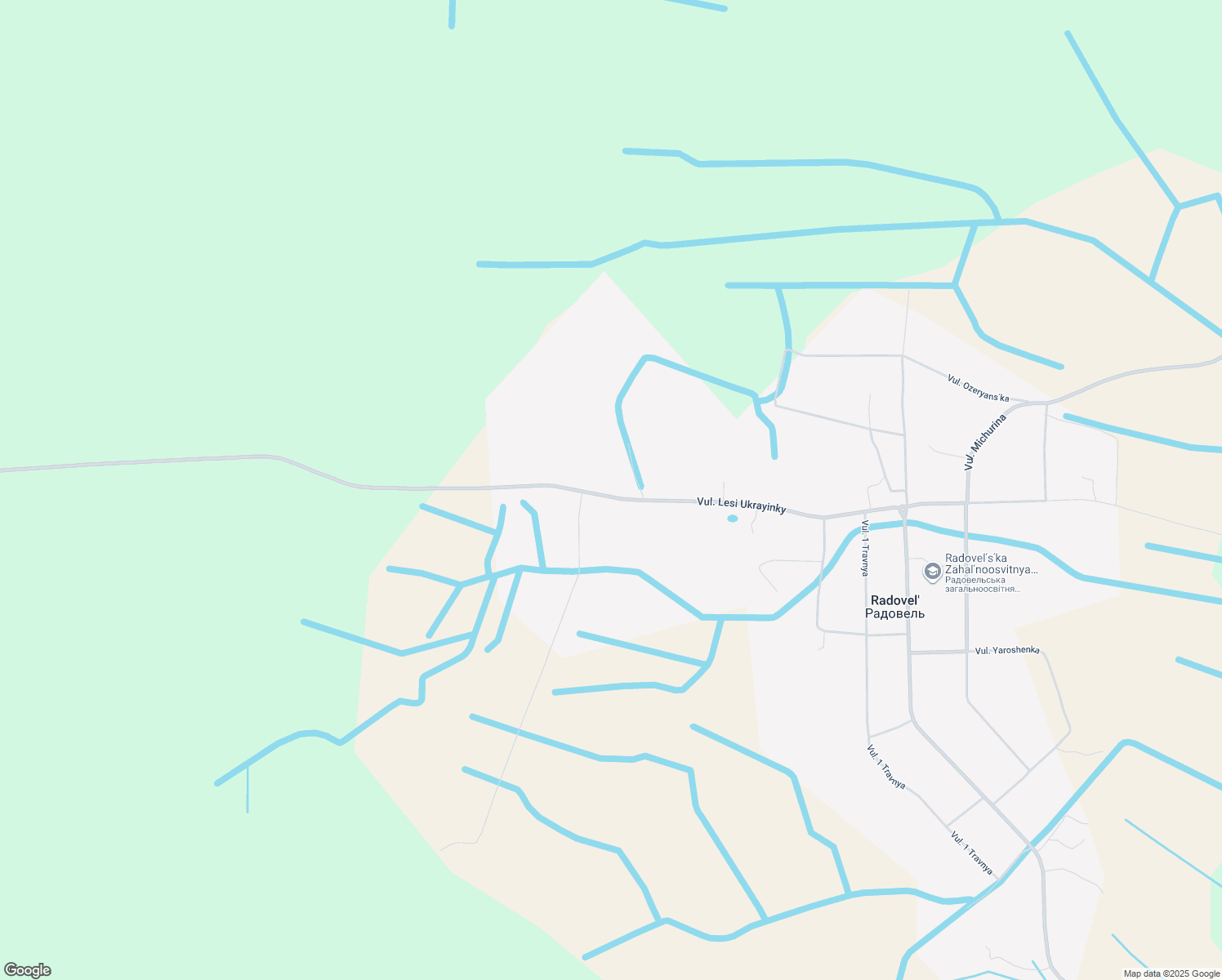 map of restaurants, bars, coffee shops, grocery stores, and more near in Poyasky