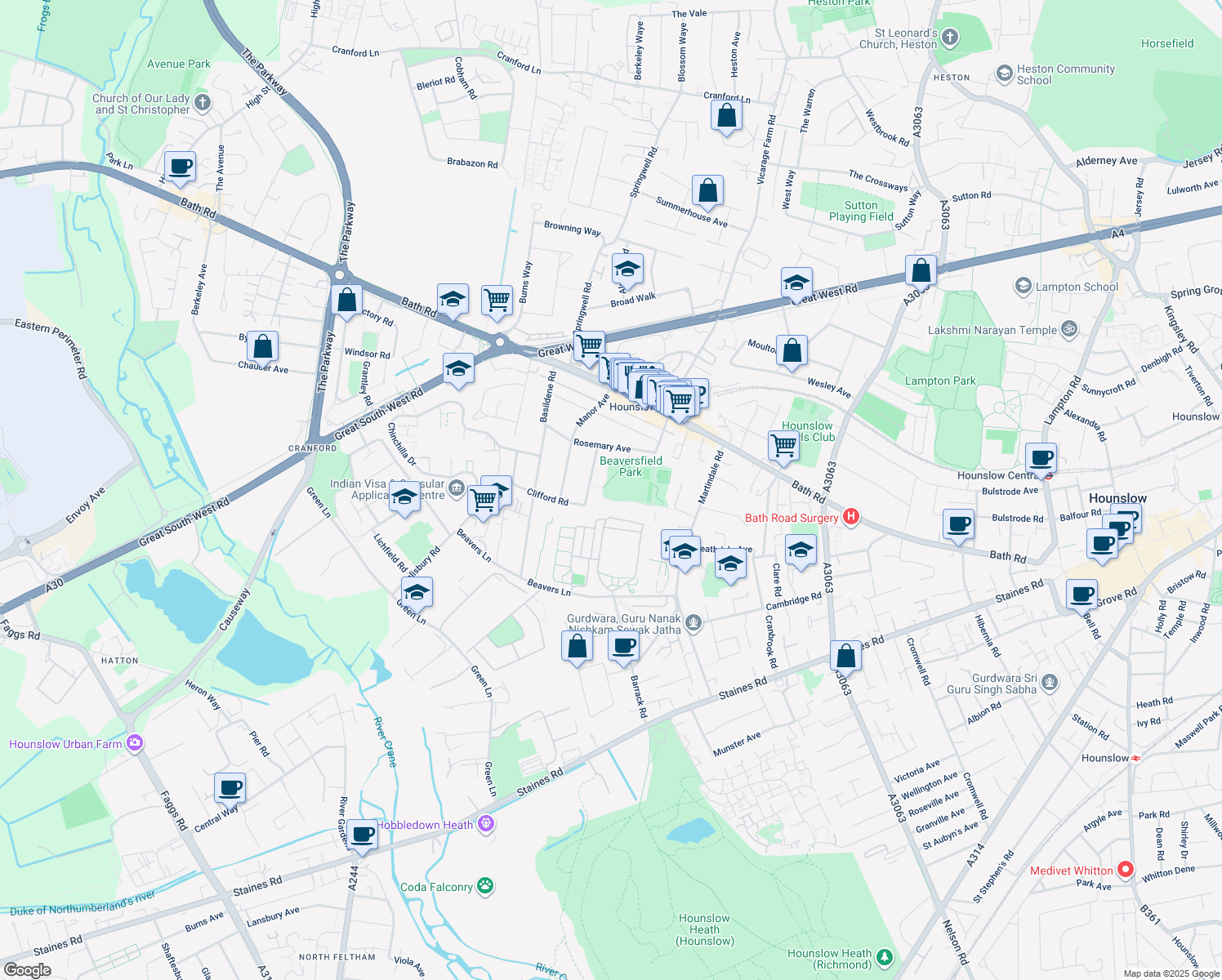 Ivanhoe Road, Greater London England Walk Score