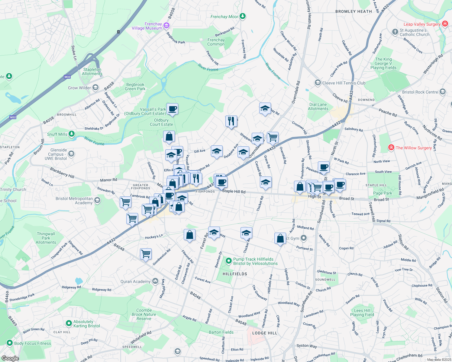 Downend Road, City of Bristol England - Walk Score