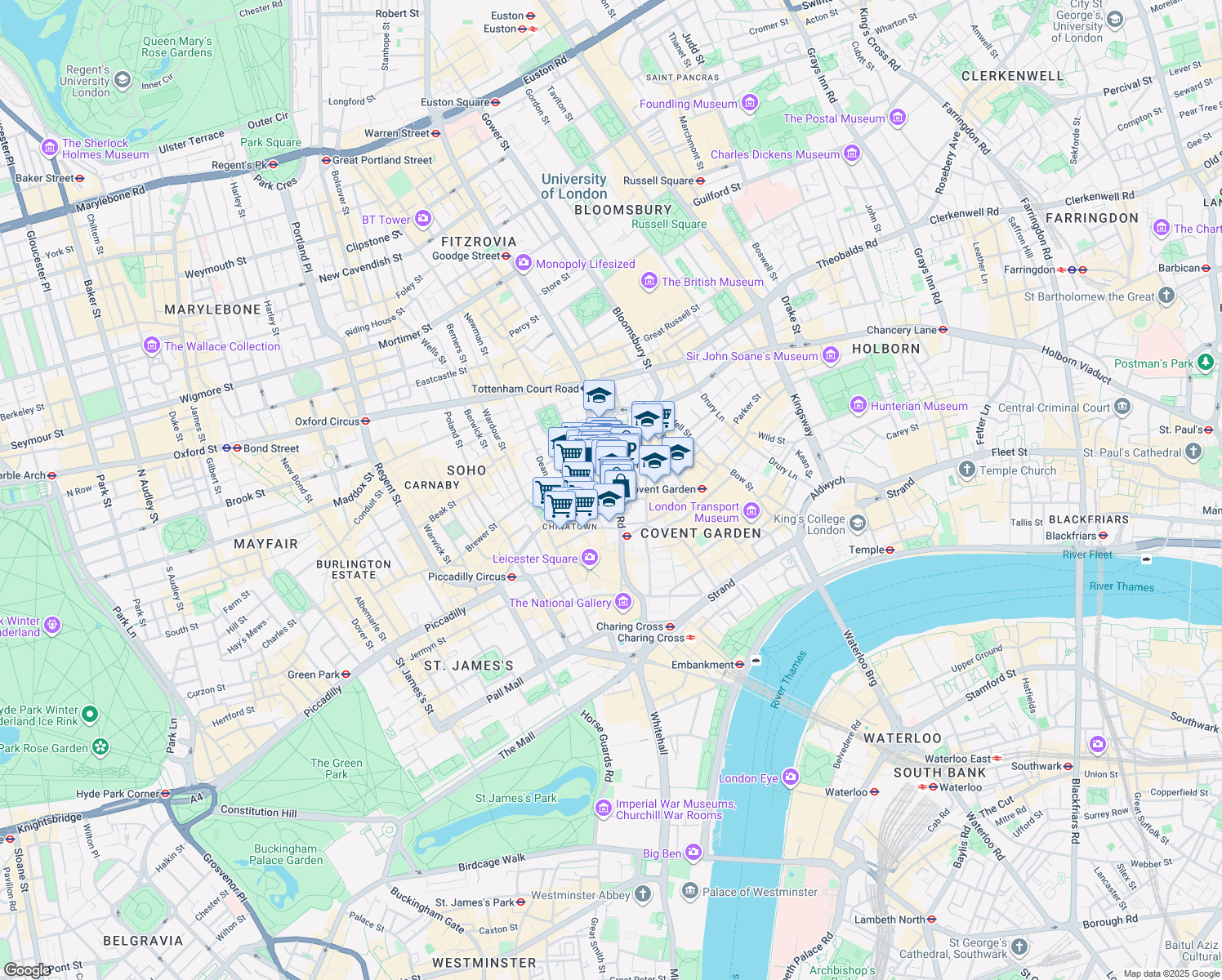 Charing Cross Road, Greater London England Walk Score