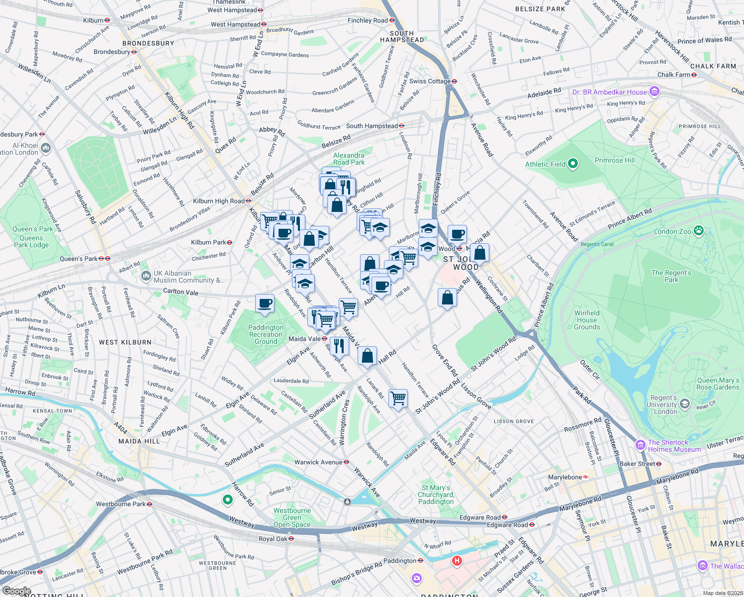 Abercorn Place, Greater London England Walk Score