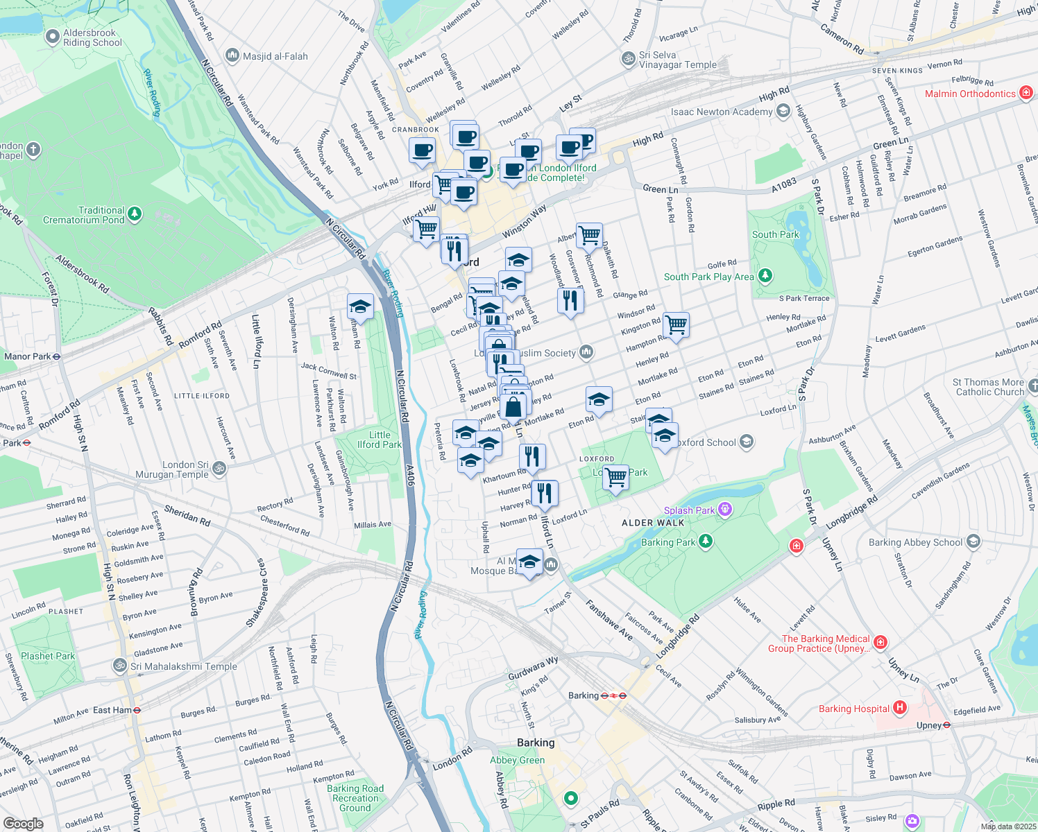 Ilford Lane, Greater London England Walk Score