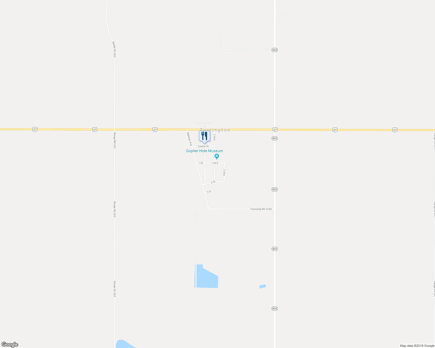 map of restaurants, bars, coffee shops, grocery stores, and more near 314 2 Avenue in Torrington