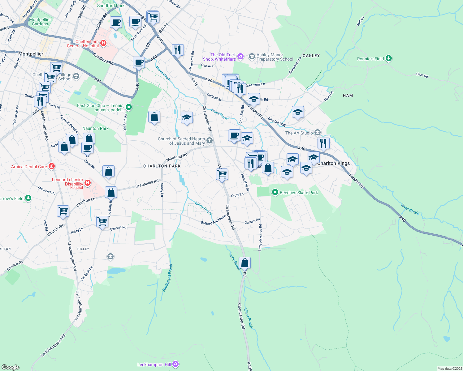 Pumphreys Road, Charlton Kings England Walk Score