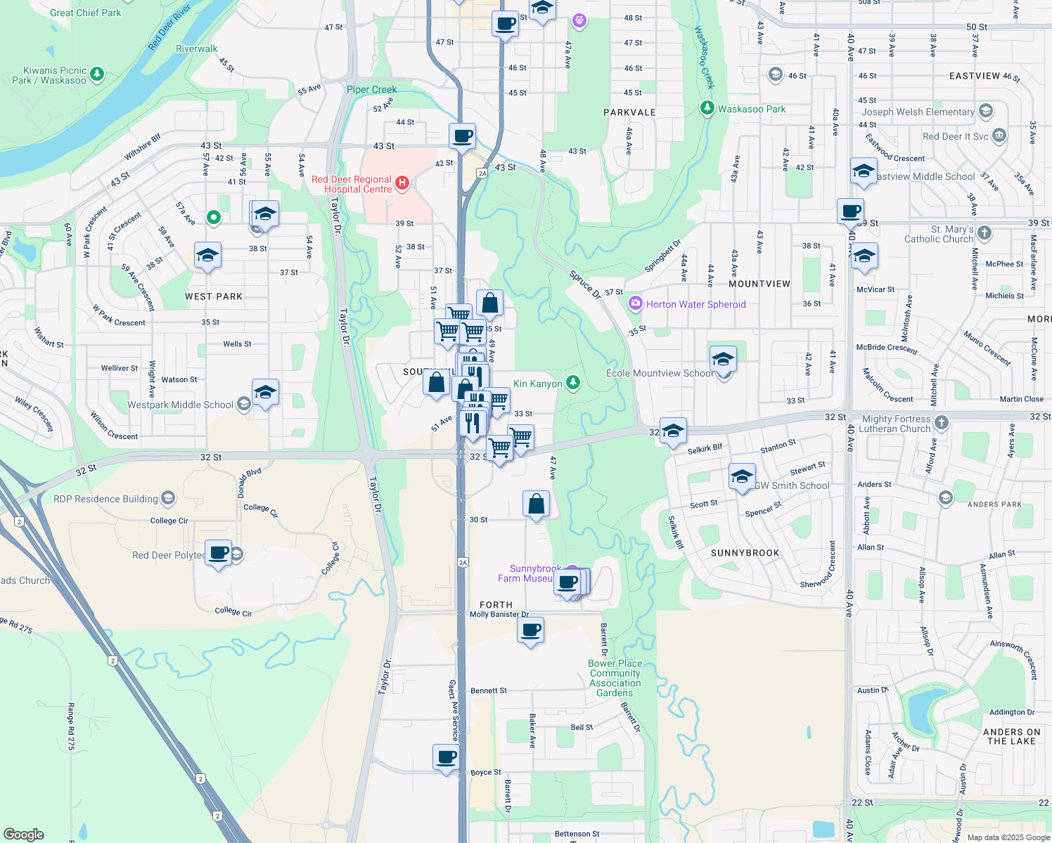 4719 33 Street, Red Deer AB Walk Score