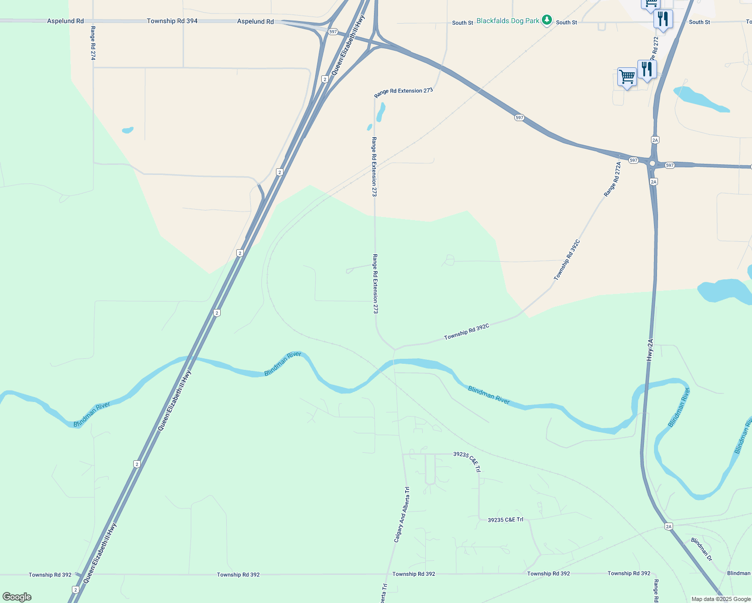 Range Road 273, Blackfalds AB Walk Score