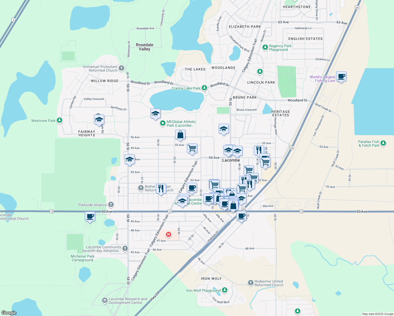 Range Road 265, Blackfalds AB Walk Score