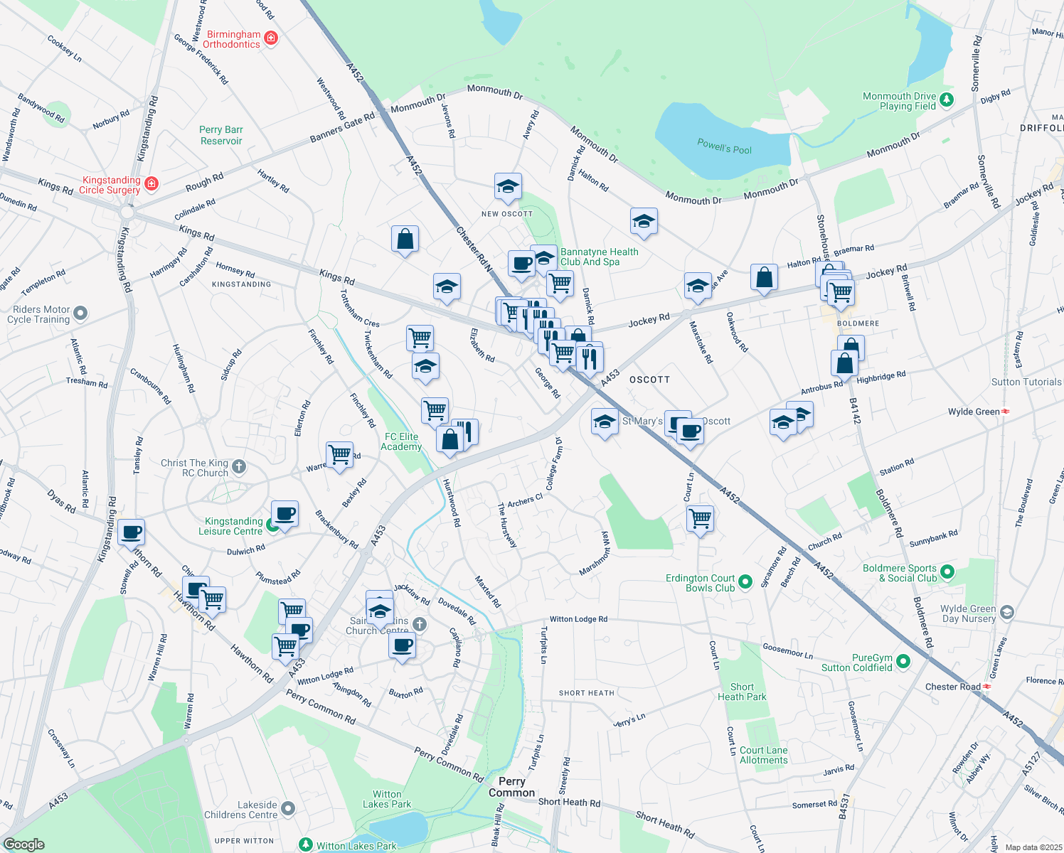 Langholm Drive, West Midlands England Walk Score