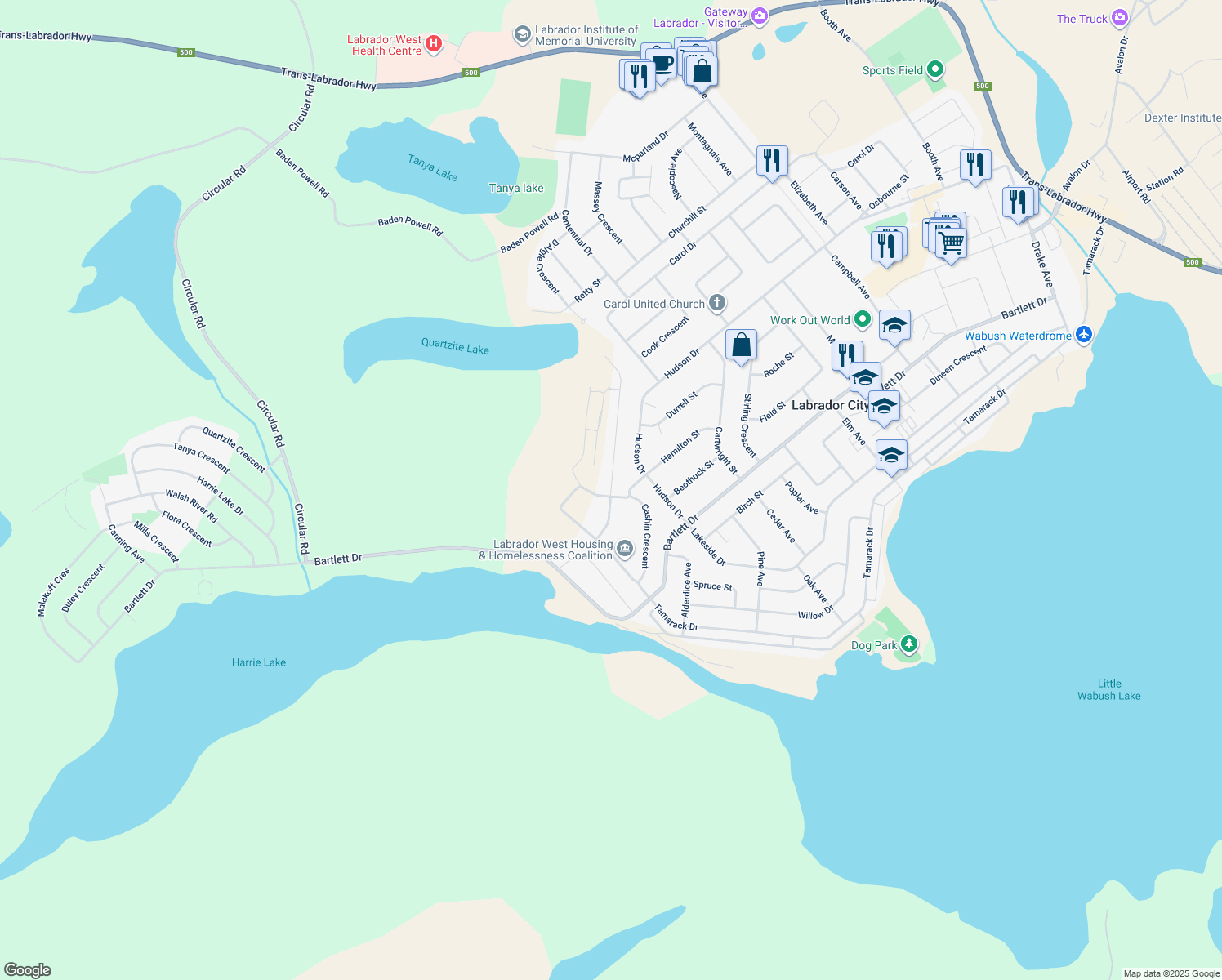 835 Retty Street, Labrador City NL Walk Score